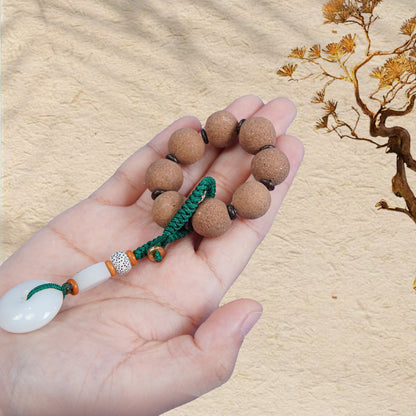 Finger-rolled fragrant beads-Ziqidonglai（Wealth）